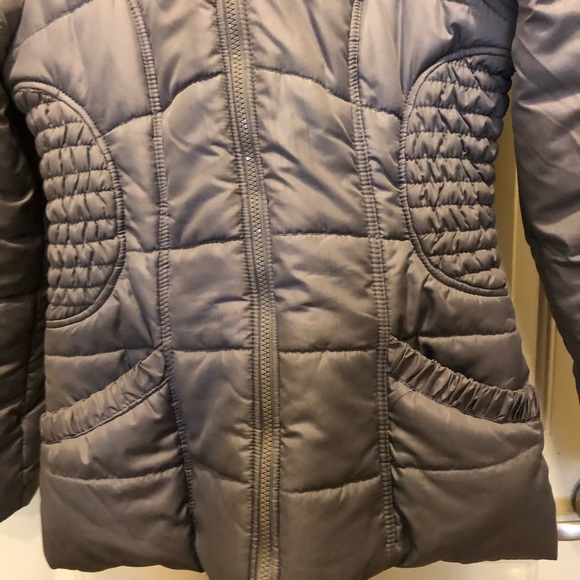 Rampage Jackets & Coats Rampage Hooded Puffer Gray Coat Poshmark